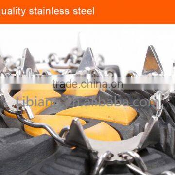Anti-skidding Chain Crampon Ice Climbing Crampon for Safety Shoes photo-3