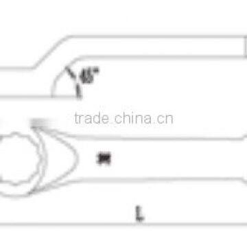 27mm Offset Striking Box Wrench Hammer Slogging Spanner Al-Br Non Sparking Hnad Tools photo-4