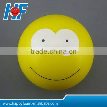 Round Smooth Surface PU Foam Stress Ball