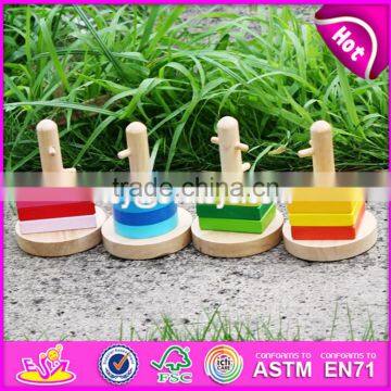 Best Sale Kids Shape Matching Wooden Educational Blocks W13E068 photo-3