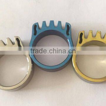TK-1778 tactical gear survival tool EDC TC4 titanium alloy Self-Defense Ring