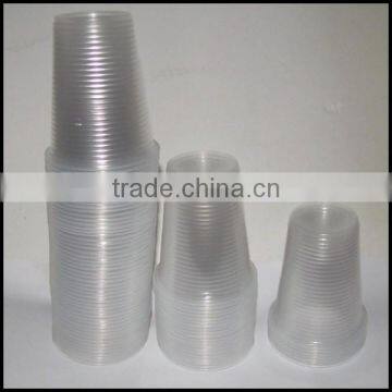 Clear Plastic 7 oz 180ML Disposable Cups Vending Style Drinking Glass photo-2