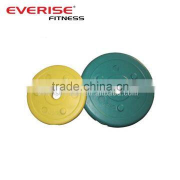 colorful rubber coated bumper plates