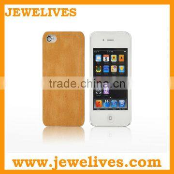 Wooden case for apple iphone 4s back cover wholesale