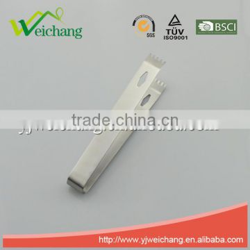 WCC022 premium whole Stainless Steel Food Tong Ice tong cube sugar tong serve tong hot sale