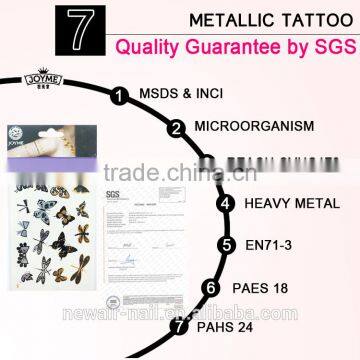 NEWAIR Butterfly Temporary Metallic Flash Temporary Tattoo photo-4