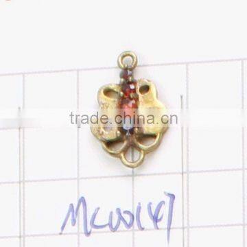 brass butterfly shaped pendant metal pendants MC00147