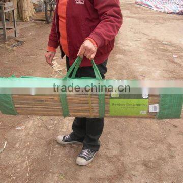 Natural Rolled Bamboo Fence photo-5