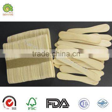 SY Hot Sale Straight Wooden Ice Cream Spoon photo-3