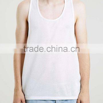 Quality Fit Mesh Singlet Manufacturer