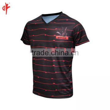 Sublimation Polo Shirt,mens Black T-shirt Printing photo-3