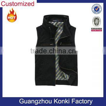 2015 latest fashion design outdoor sleeveless waistcoat