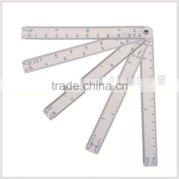 PVC drafting Scale Ruler 5pcs in a set #8500-5