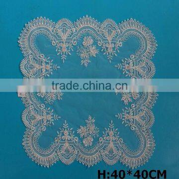 New promotion embroidery lace table cloth dubai