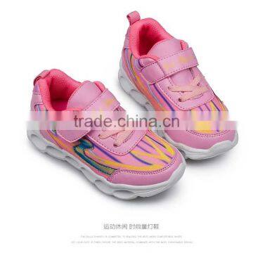 2017 Fashion Children Sport Running Shoes Sneakers Have Sample, Kids Sport Shoes With Leather Mesh Spring Shoes for Childs photo-4