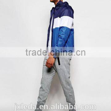 Wholesale Mens Grey Blank Slim Fit Sweat Pants, Jogger Trousers/joggers Custom photo-4