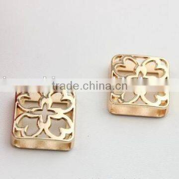 Small metal clips for wedding shoe accessory gold DIY garment accessories