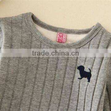 Warm Children Clothes Winter 2015 Clong Sleeve Kids Undershirt Wholesale Children Clothes for Boy and Girl photo-3