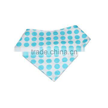 Fashion Baby Polka Dot Design Bibs Toddlers Infant Soft Cotton Bandana