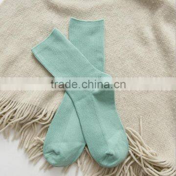 Zm53126a 2017 Hot Sale Women High Ankle Indoor Socks Wholesale photo-6