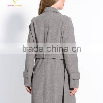 Classic Cashmere Coat Long Cashmere Coats Cashmere Overcoat For Women photo-2