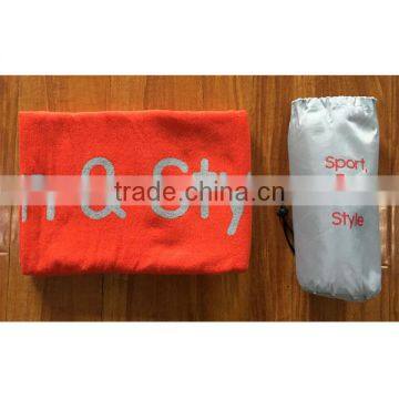Microfiber Terry Printed Roll Sports Towel