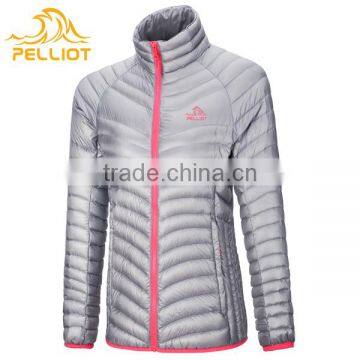 High Quality Soft Outwear Jacket Women White Goose Feather Down Jacket