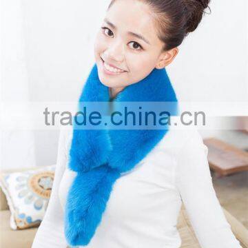 Shooting Autumn and Winter Women's Faux Fox Fur Raccoon Fur Scarf Muffler Scarf Faux Fur Collar photo-6