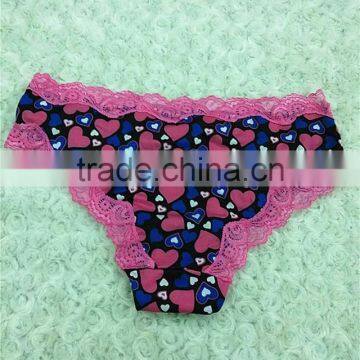 2017 Sexy Pictures of Sexy Women Wearing Sexy Panties With Fancy Dot Printed and Lace Trim photo-2