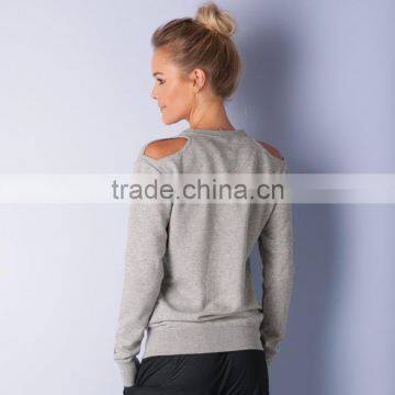 Fashion Featherweight Without Hood Hoodie Crew Womens Custom Sweatshirt photo-2