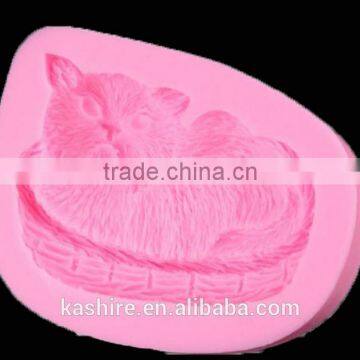 Wholesale DIY3D Cat Silicone Chocolate Mould Cake Mold Kitchen Baking Tools photo-2