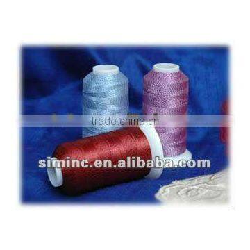 Mercerized cotton thread or yarn for knitting embroidery thread