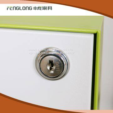 Factory Production File Storage Drawer Cabinet 3 Drawer Metal Lateral Filing Cabinet photo-3