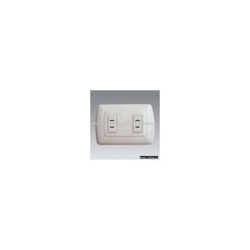 decorative wall switch & receptacle