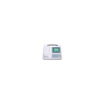Portable Digital 3 channel 12 lead ECG machine with interpretation with Ni-MH battery