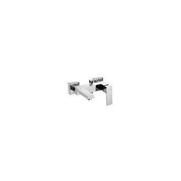 Single Lever Grade A Brass Bath-shower Faucets With Ceramic Cartridge For Bath