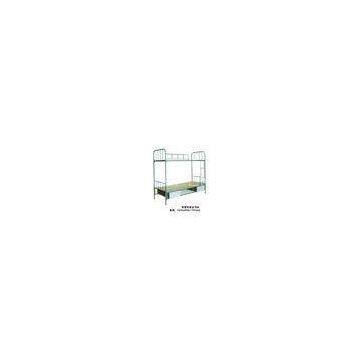 Eco - Friendly Modern School Furniture - Student Bunk Beds With Wooden / Steel