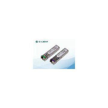LC Simplex BIDI SFP Optical Transceiver SMF 80km 1.25G 1000BX Ethernet