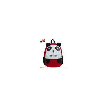 Eco Friendly Neoprene Panda Personalized Kids Backpack for Toddlers / Children