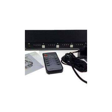 4x4 HDMI Matrix With IR RS232