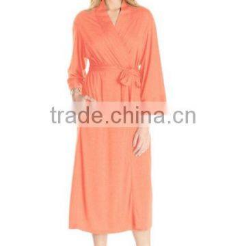 High quality modal long elegant cotton sap bath robe