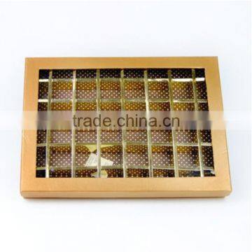 Window Box Packaging Chocolate Box Candy Box in Stock,boite de chocolat