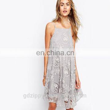 Express Clothing Women Dress With Lace Appliqued photo-5