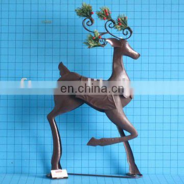 metal christmas reindeer