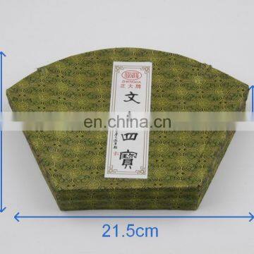 Fan Brocade Box, 21.5x14.5x3.8cm Chinese Calligraphy Set photo-5