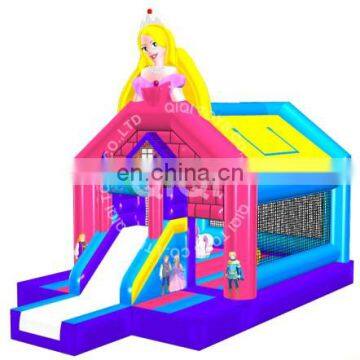 Princess inflatable bouncy ,castle jump slide combos for use for sale