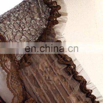 Steam Punk Sleeveless V-cut Lace Top photo-5