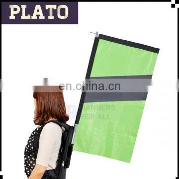 marketing street flying flag banner for advertising