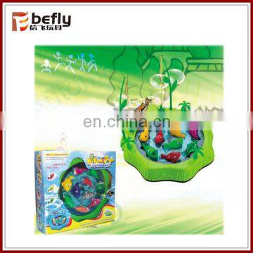 fishing game set children play electronic fishing game