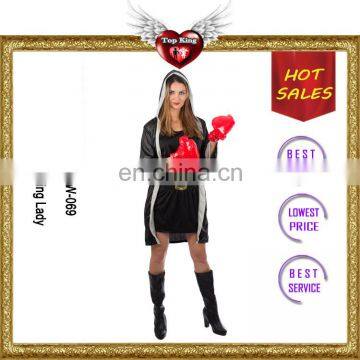 New Arrival Cheap Sexy Boxing Lady Halloween Costumes LLW-069
